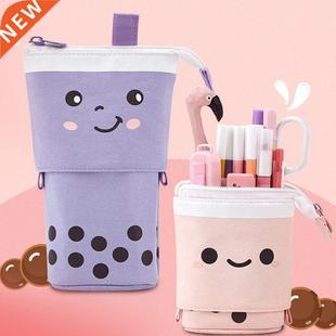 Boba Cute Pen Tea Milk Case Pencil Retractable Fashion 1Pc