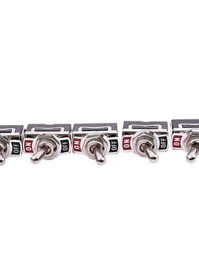 5pcs 12V Heavy Duty Toggle Flck Swtch ON/OFF Car Dash Lgh