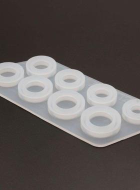 8Pcs Assorted Sizes Ring Silicone Mold Jewelry Resin Casting
