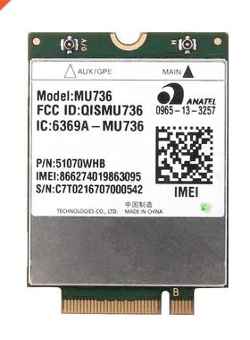 MU76 WiFi Card HSPA+ M.2 Module G Card NGFF WCDMA Wireless