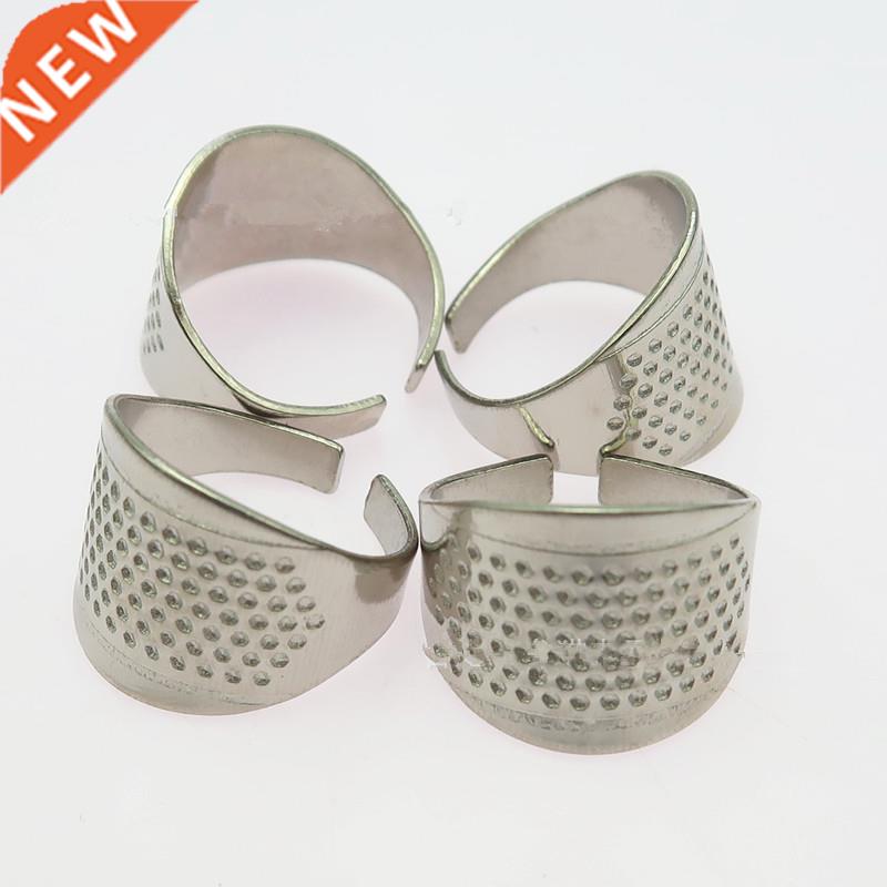 4PCS/set sliver Finger tor Thimble Ring Handworking Ne