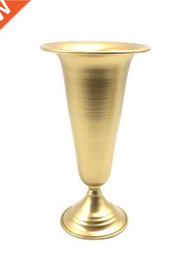 European Iron Vase Vintage Flower Pot Goblet Classical Flora