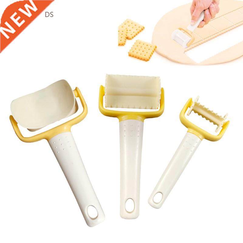 1Pc Rolling Cookie Cutters Dough Round/Square Cutter Roller