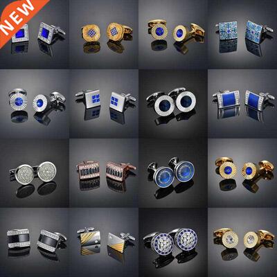 Crystal Cufflinks French Men's Shirt Cufflinks French Cu