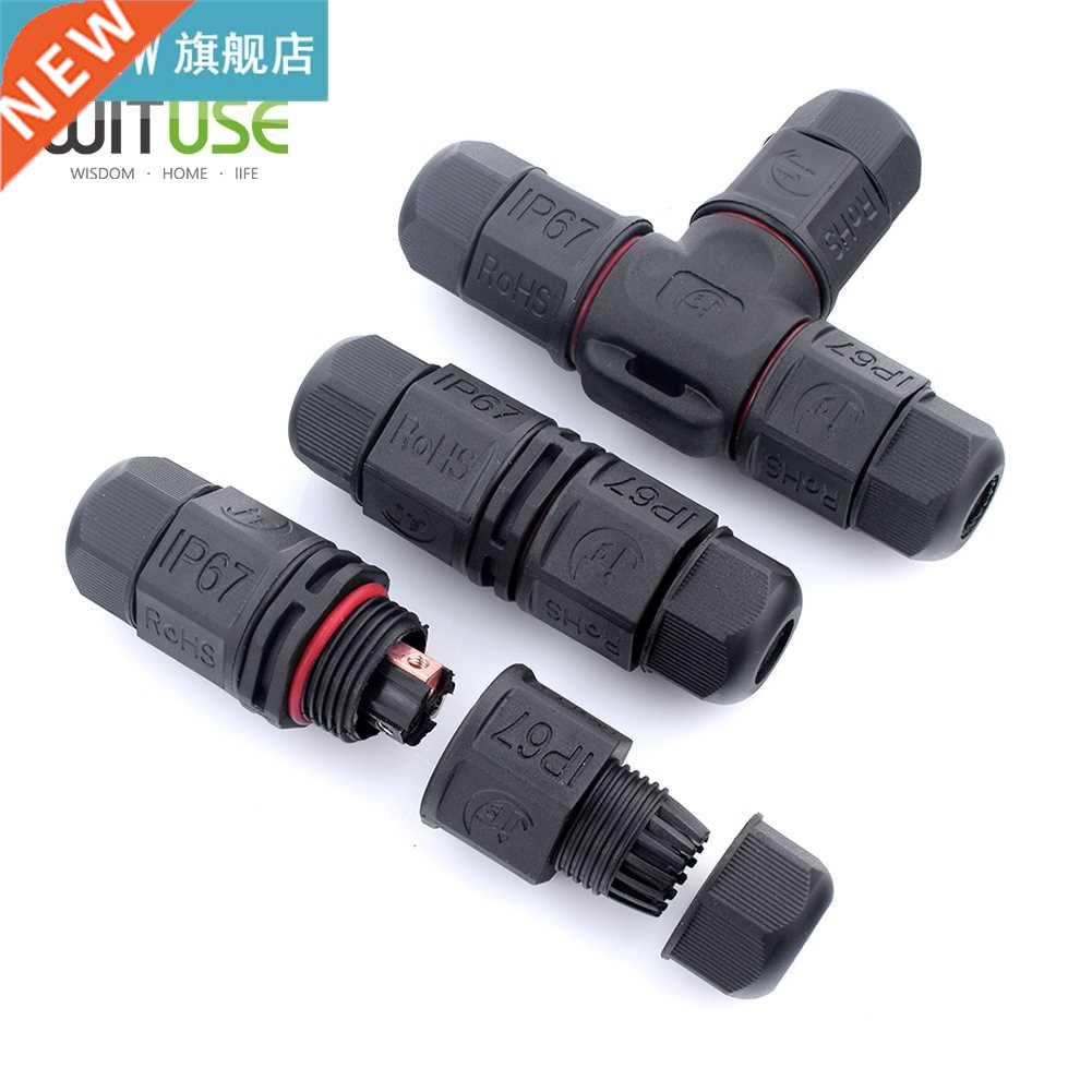 Outdoor Cable Connector 2- Way Waterproof Electrical Termin