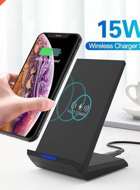 15W Q Wreless Charger Stand For Phone 11 pro 8 X XS Sams
