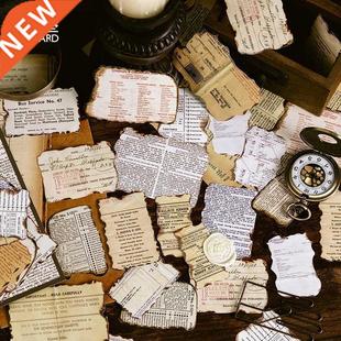 45Pcs lot Time MO.CARD Vintage Designs Pictures Stickers