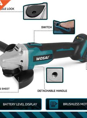 MT-Series 20V 125mm Brushless Cordless Angle Grinder Variab