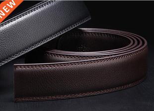Mens Belts Split Buckle Lether Wide Designer 3.5cm Body