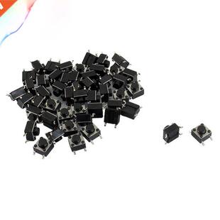 50 Pcs 6x6x5mm 4 Pins SMD SMT Momentary Push Button Tact Tac