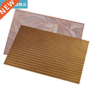 Fashion 4Pcs/Set PVC Placemats Heat Resistant Table Placema