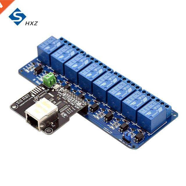 Ethernet Control Module LAN WAN Network WEB Server RJ45 Port