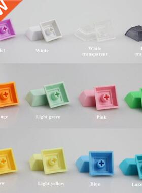 K1KF 100 Keys PBT Keycaps Backlit 1U DSA Profile Mixded Colo