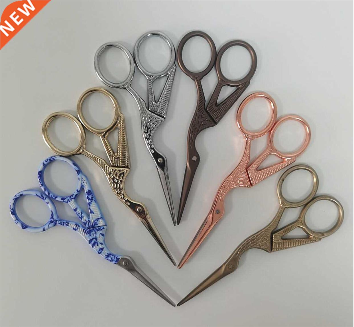 Durable Stainless Steel Retro Tailor Scissor Crane Shape Sew