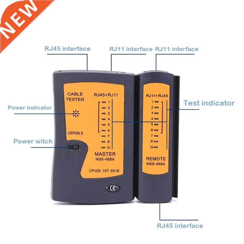 K1KF Network Cable Tester Rj45 CAT5 Lan Ethernet Line Tester