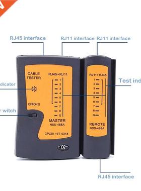 K1KF Network Cable Tester Rj45 CAT5 Lan Ethernet Line Tester