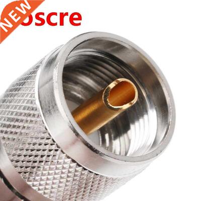 RF Coaxial Adapter UHF Male Plug PL259 Clamp RG8 RG165 RG21