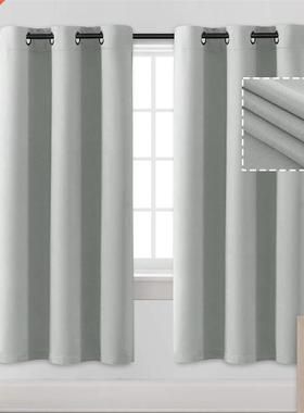 C Blackout Short Curtains for Bedroom Living Room Insulat