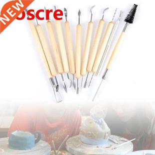 Kit Sculpt Smoothing 11Pcs Carving Sculpting Wax Potter Clay