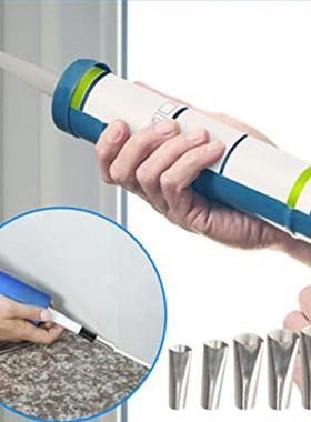 14Pcs Stainless Steel Caulking Finisher Caulk Nozzle Applica