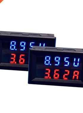 LED Display Amp Panel Guage 4 Bit DC100V 10A Voltmeter Ammet