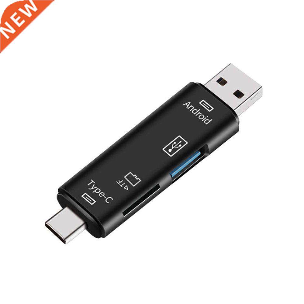 5-in-1 Multifunctional OTG Card Reader Micro-SD / SD Card /
