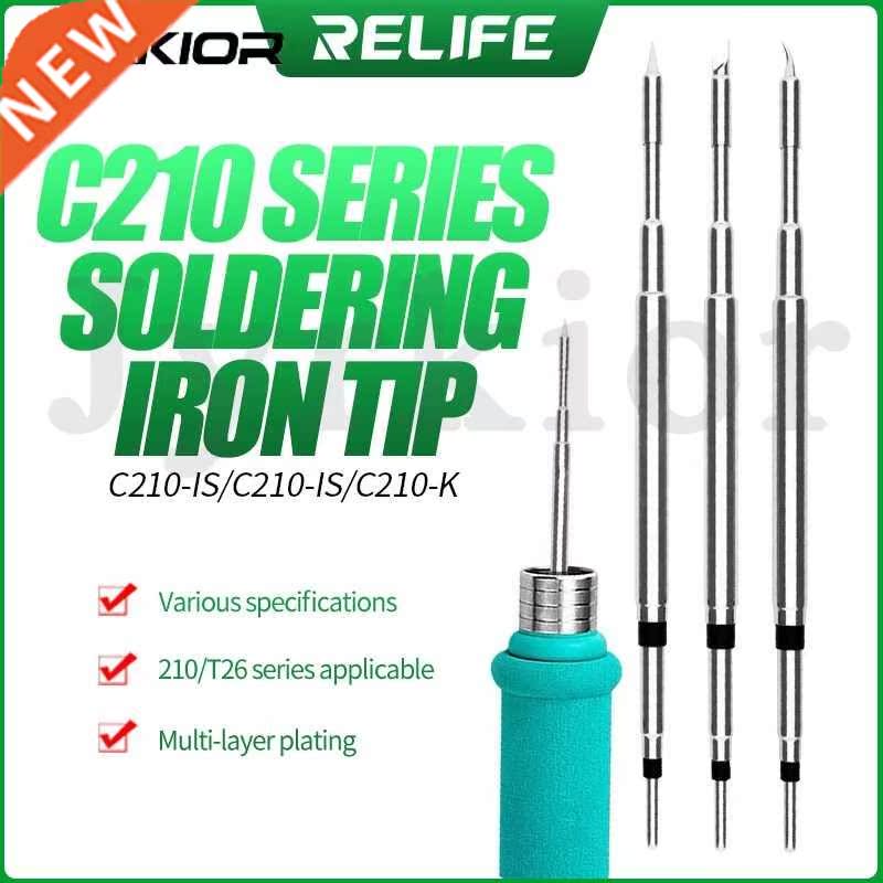RELIFE RL C210 Unverisal Soldering Tips Compatible For JBC