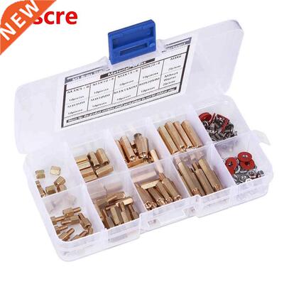 screw 140Pcs M Brass Standoffs Screws Washers Nut Assortmen