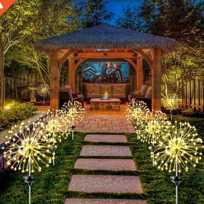 G6DA Waterproof Solar Lghts Outdoor Decoratve Solar Frewo