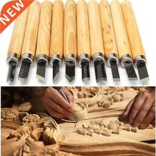 Carving Hand Chisel 10pcs Set Wood Tool Manual