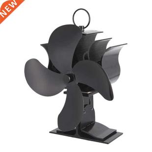 Fan Powered Stove Heat Thermodynamic Fireplace Blade