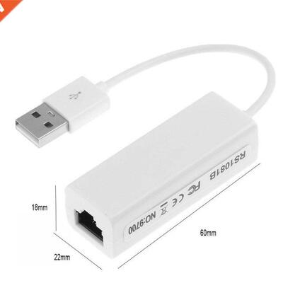 USB Ethernet Adapter 10/100Mbps USB 2.0 To RJ45 USB2.0 To Et