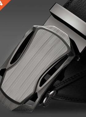 New For Men Automatic Male Belts Cummerbunds Leather Belt Me