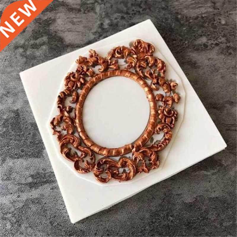 Retro Fashion Frame shape 适用于 Cake decorating tools Choco