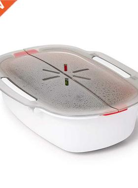 Lunch Box 2 Layers Eco-Friendly PP Material Bento Box Microw