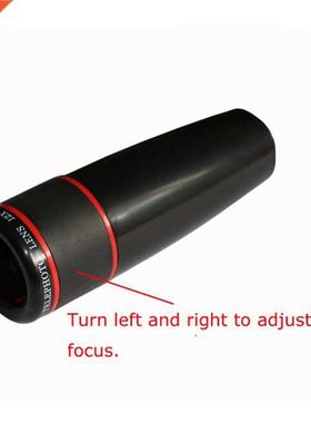 Clip On 12X Telephoto Lens Mobile Phone Optical Zoom Telesco
