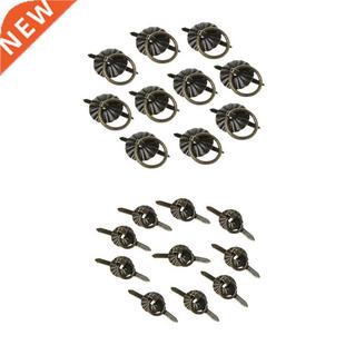 Color Ring Cabinet Green Desk Drawer Bronze Handle 10pcs Pin