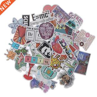 50pcs Lab computer stickers refrigerator suitcase decoration