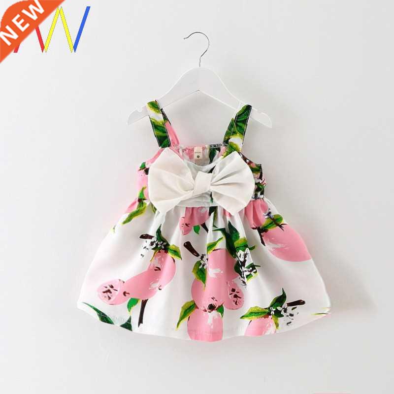Birthday Kids Girl clothes Princess Baby Wedding Bow Dress