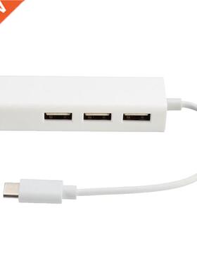 3 port Type-C USB 3.Fast Ethernet +USB 2.0 HUB 10 /100MB RJ4