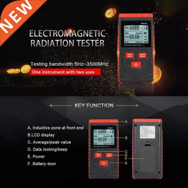 New E-magnetic Tester Geiger Counter Digital Dosimeter Elect