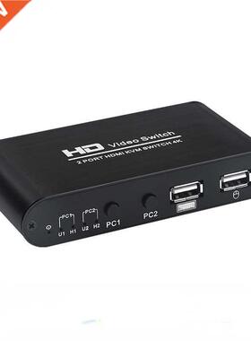 HDMI-compatible KVM 2-port Switch 4Kx2K Ultra HD USB HDMI KV