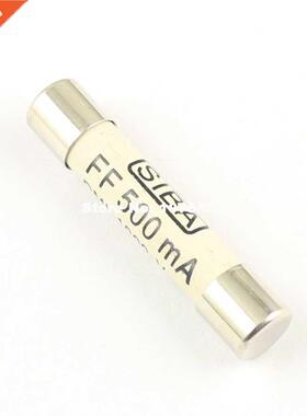 6mm x 2mm FF500MA 0.5A 1000V SIBA Ceramic Fuse
