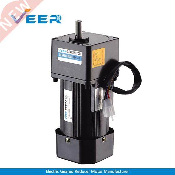 90YYJ Small AC Electric Gear Reducer Motor 90W 1/ Phase 11