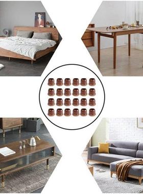 24PCS Chair Leg Floor Protector TPR Round Furniture Leg Plug