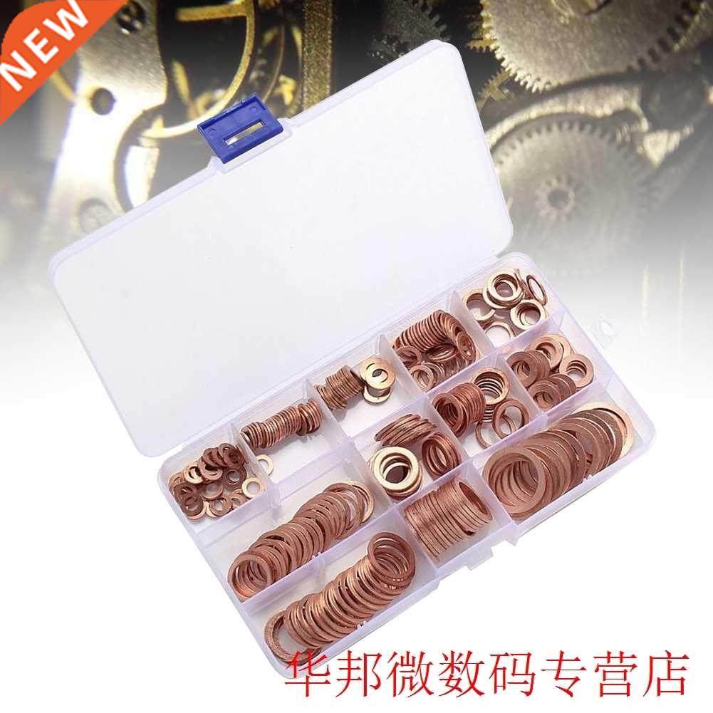 280Pcs 12sizes Assortment Sealing Copper Metric Hardware Hom