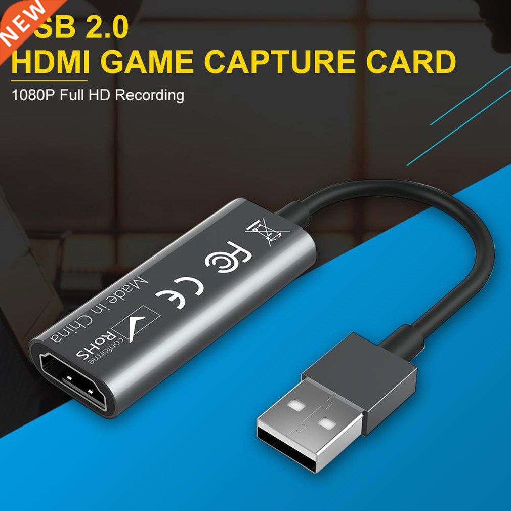 HDMI to USB 2.0 Video Capture Card 1080P HD Recorder Game/Vi