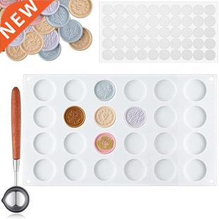 Sealing Pcs For With Pad Stamp Seal Wax Mat Silicone