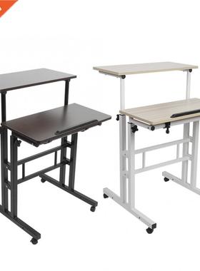 60cm Adjustable Height Stand Up Laptop Desk Computer Standin