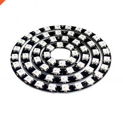 RGB LED Ring 8/12/16/24 Bit WS2812 5050 RGB LED with Integra